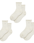 The Oat Milk 3-Pack Grip Sock Bundle