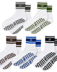 The All Stripes Earned 5-Pack Grip Sock Bundle