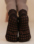 The Espresso Grip Sock