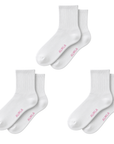 The CloudSoft Bamboo Crew Sock 3-Pack | Non-Grip Socks