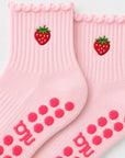 The Strawberry Grip Sock