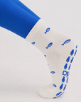 The Blue Fish Grip Sock