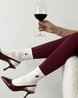 The Cabernet Grip Sock
