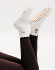 The Mama Bear & Baby Bear Grip Sock Duo