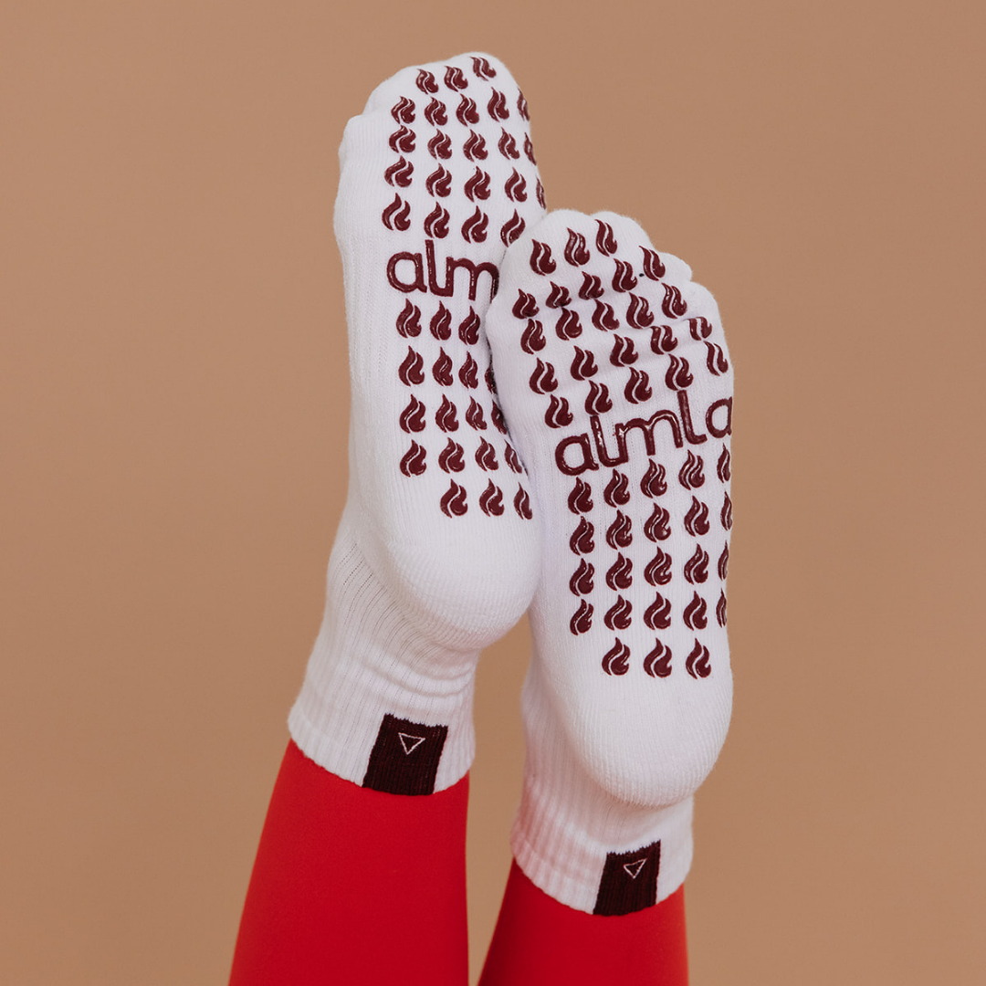 Fire Pilates Grip Socks In My Element Collection | Almla Active