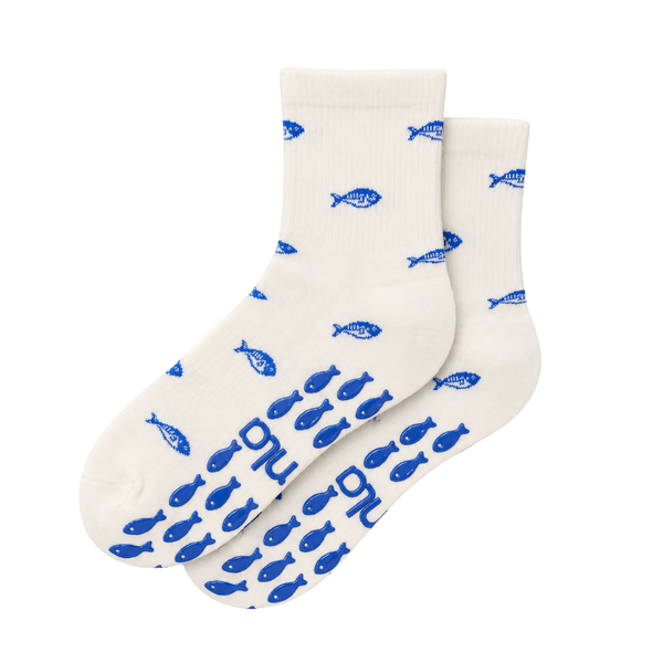 The Blue Fish Pilates Grip Sock