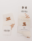 The Mama Bear & Baby Bear Grip Sock Duo