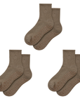 The Mocha 3-Pack Grip Sock Bundle