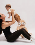 The Mama Bear & Baby Bear Grip Sock Duo