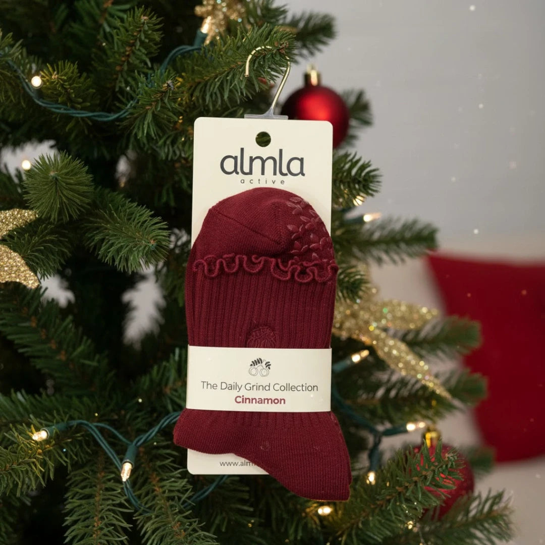 The Cinnamon Grip Sock