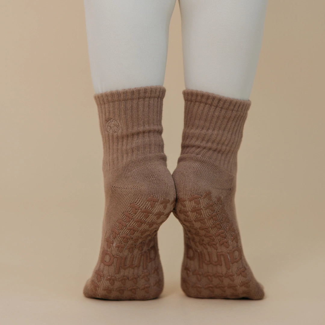 The Mocha Grip Sock