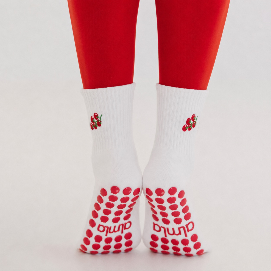 The Tomato Grip Sock