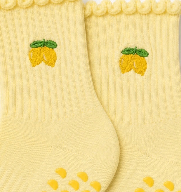 The Lemon Grip Sock