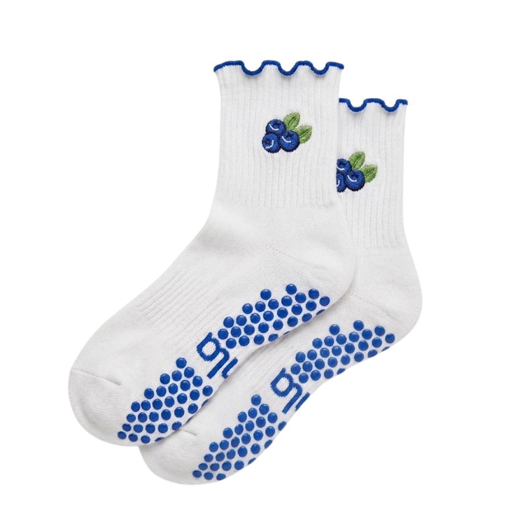 The Blueberry Grip Sock