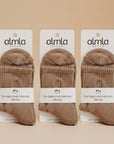 The Mocha 3-Pack Grip Sock Bundle