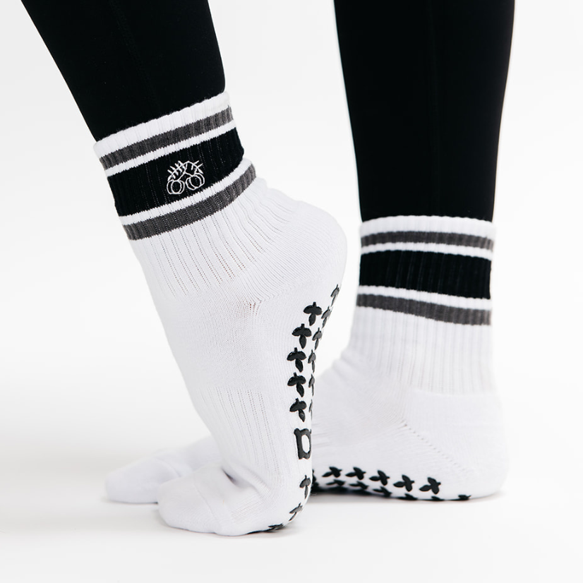 The Caviar Pilates Grip Sock