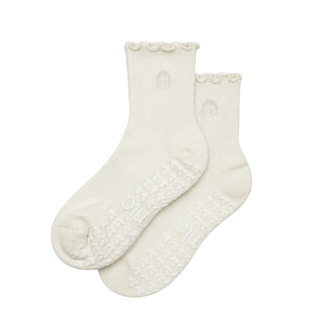The Oat Milk Grip Sock