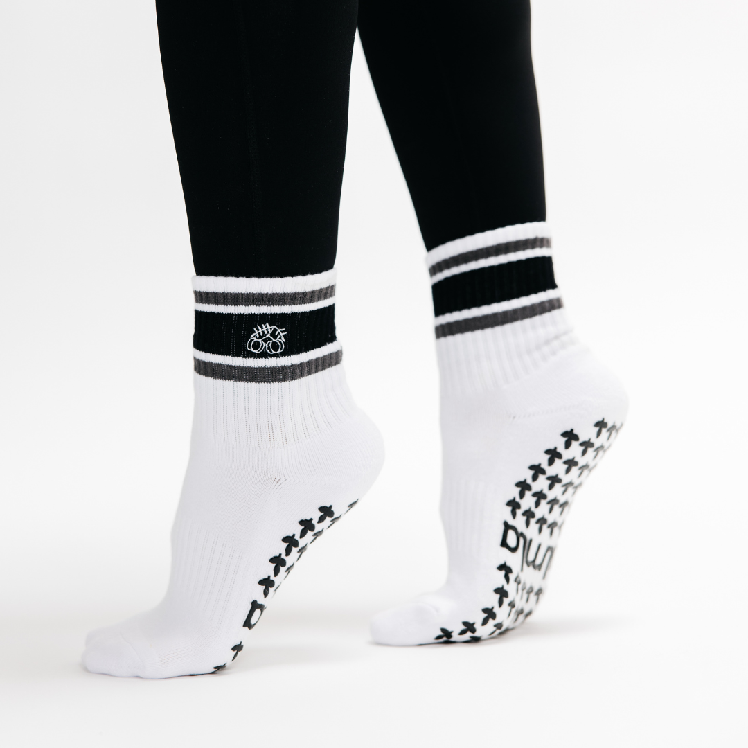 The Caviar Pilates Grip Sock