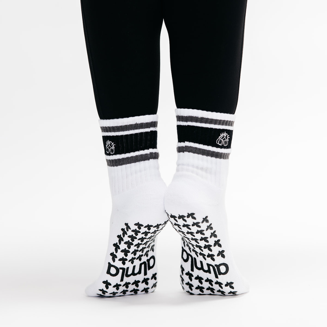 The Caviar Pilates Grip Sock