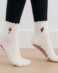 The Cabernet Grip Sock