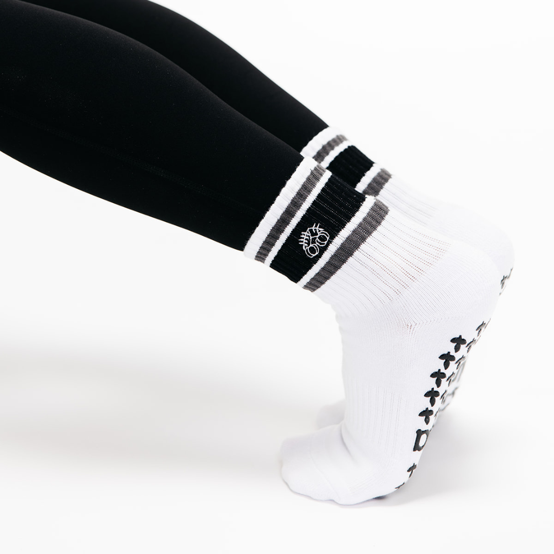 The Caviar Pilates Grip Sock