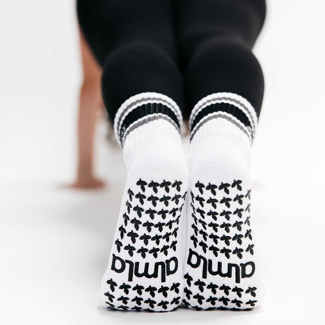 The Caviar Pilates Grip Sock