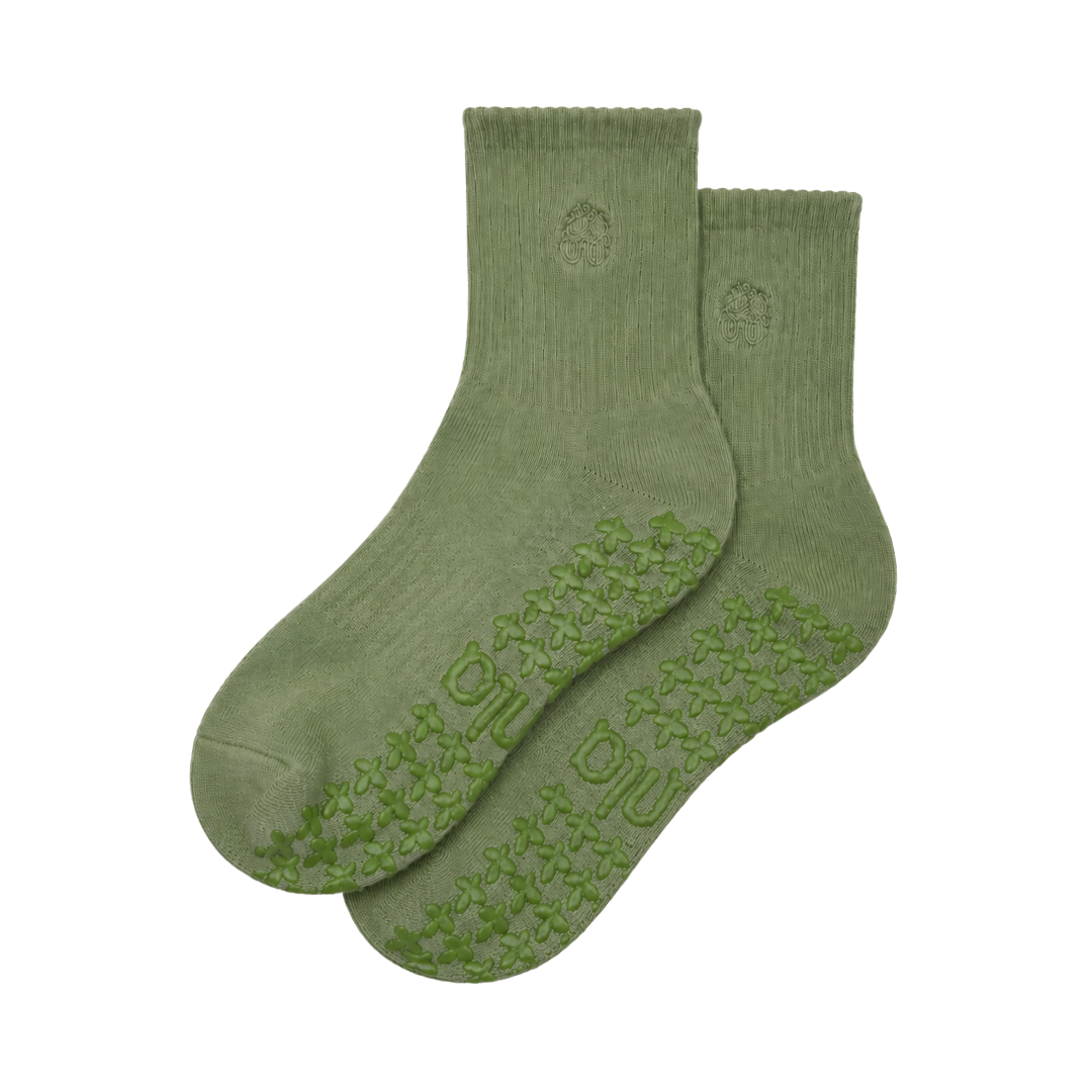 The Matcha Grip Sock