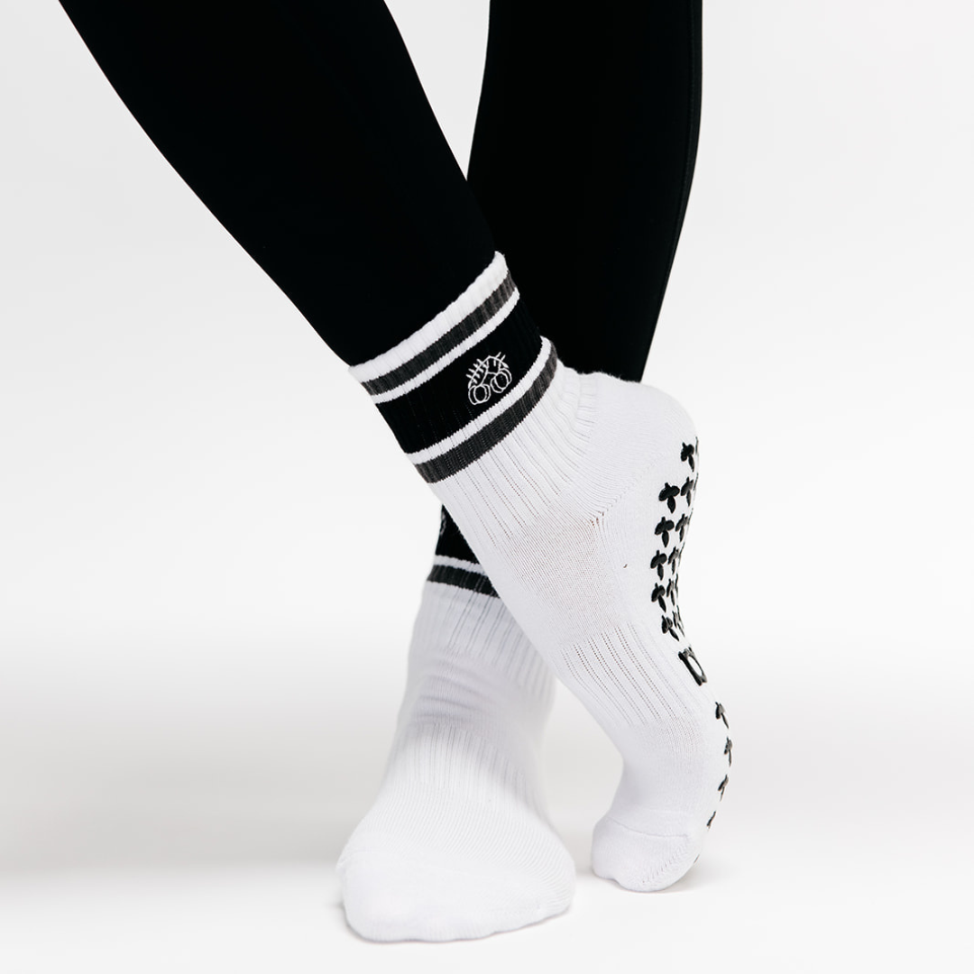 The Caviar Pilates Grip Sock