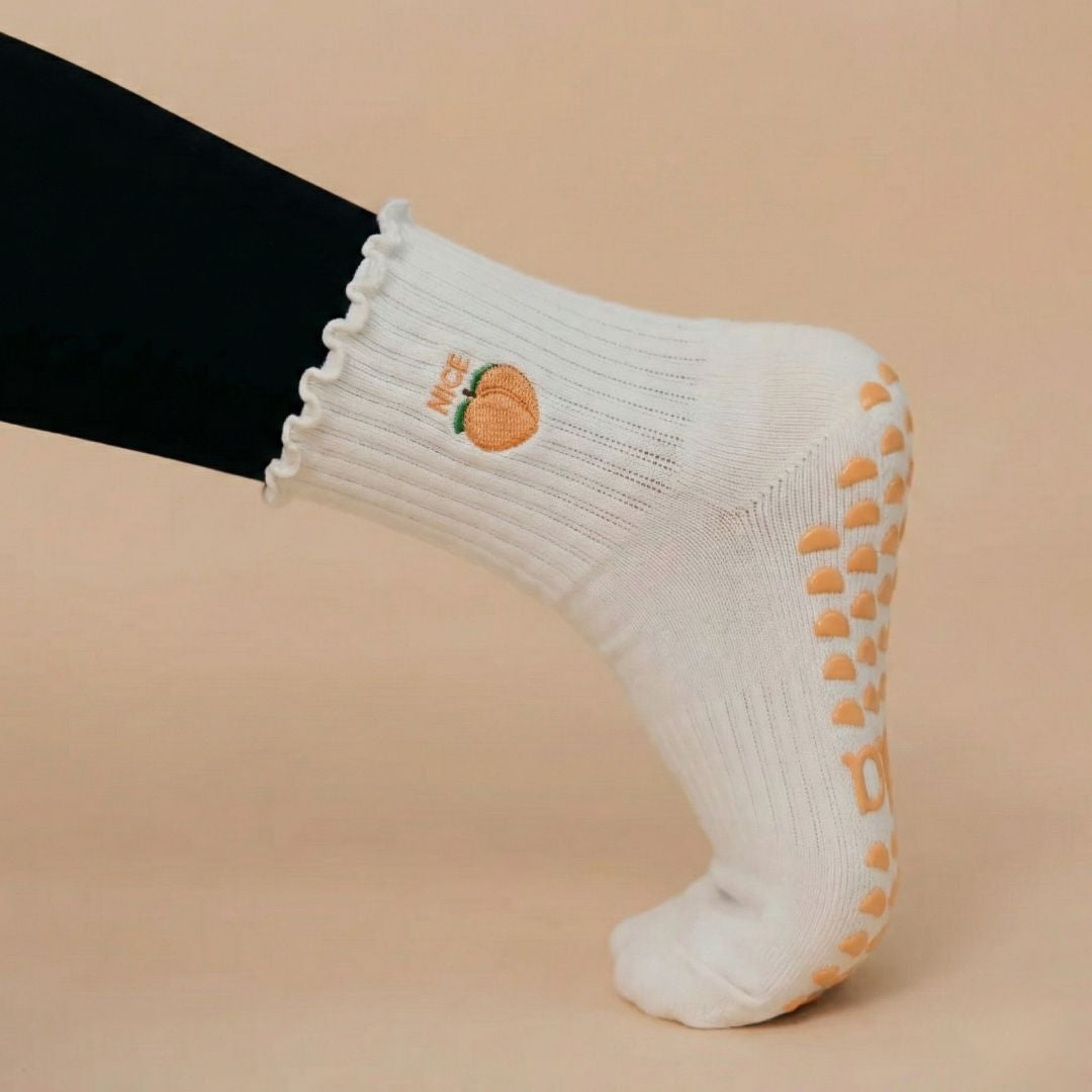 The Nice Peach Pilates Grip Sock