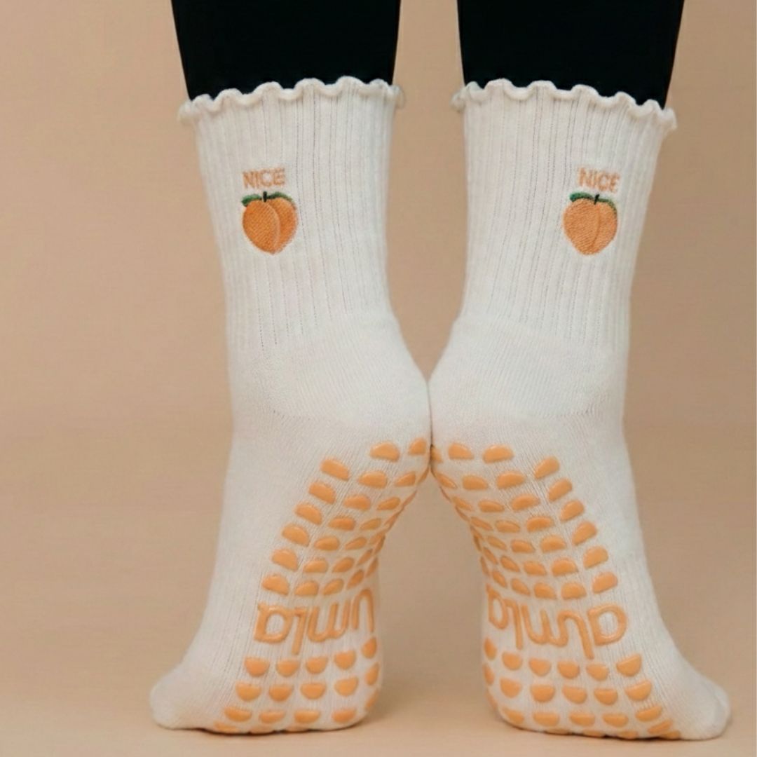 The Nice Peach Pilates Grip Sock