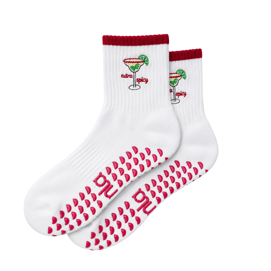 The Extra Spicy Grip Sock