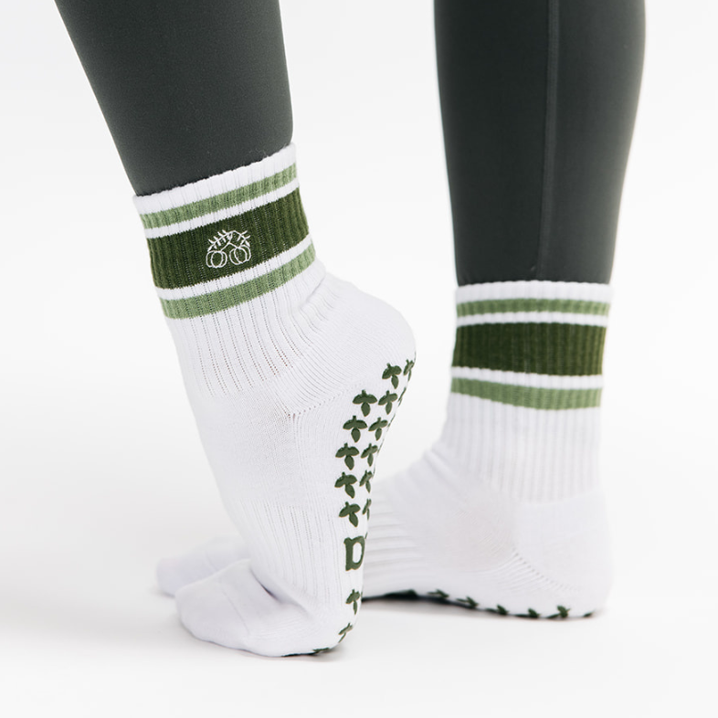 The Pistachio Grip Sock
