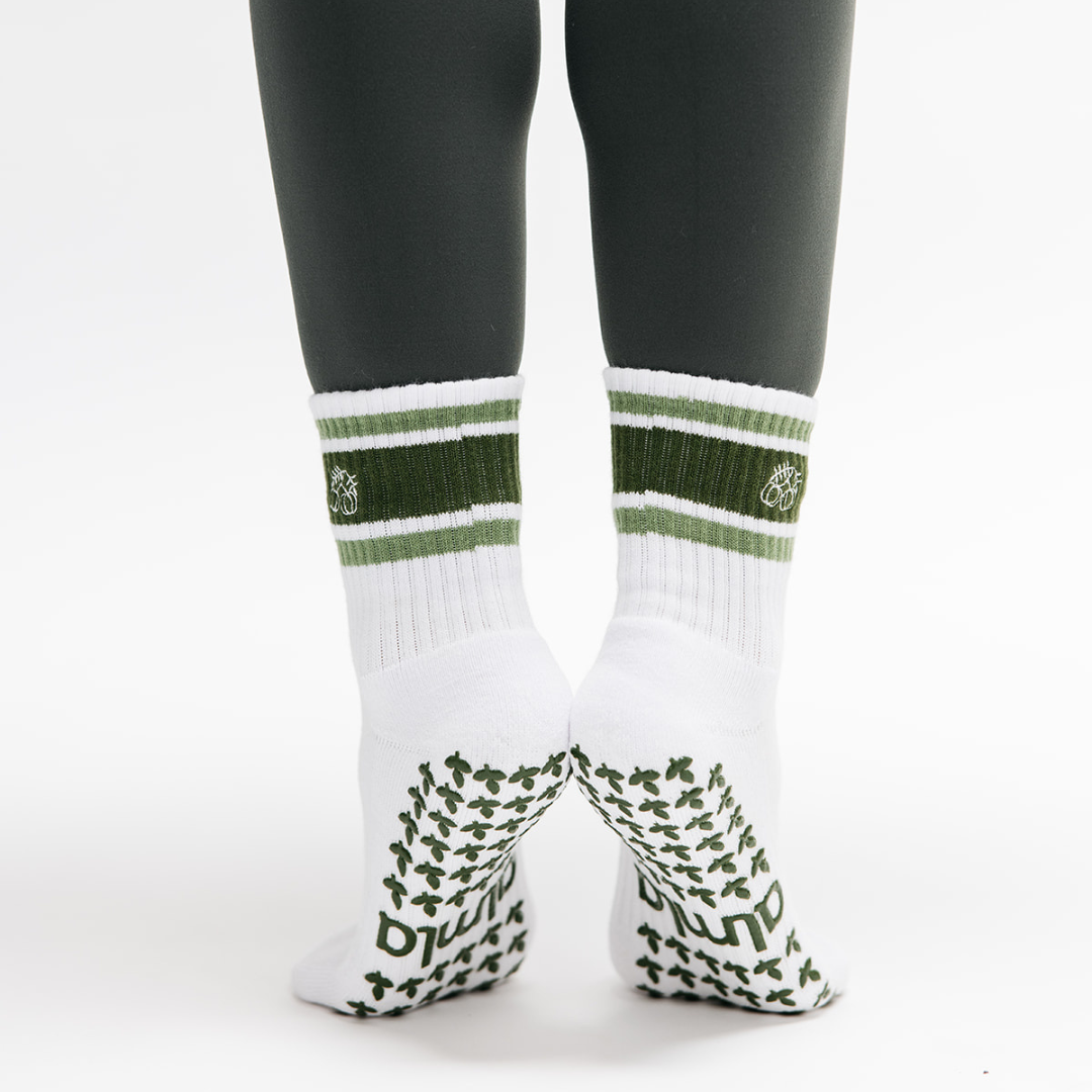 The Pistachio Grip Sock