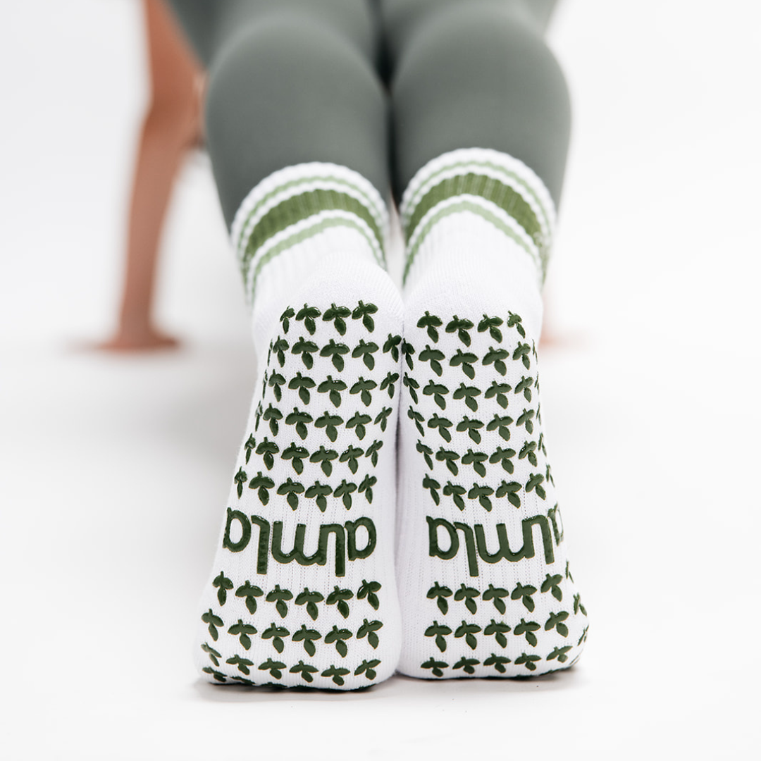 The Pistachio Grip Sock