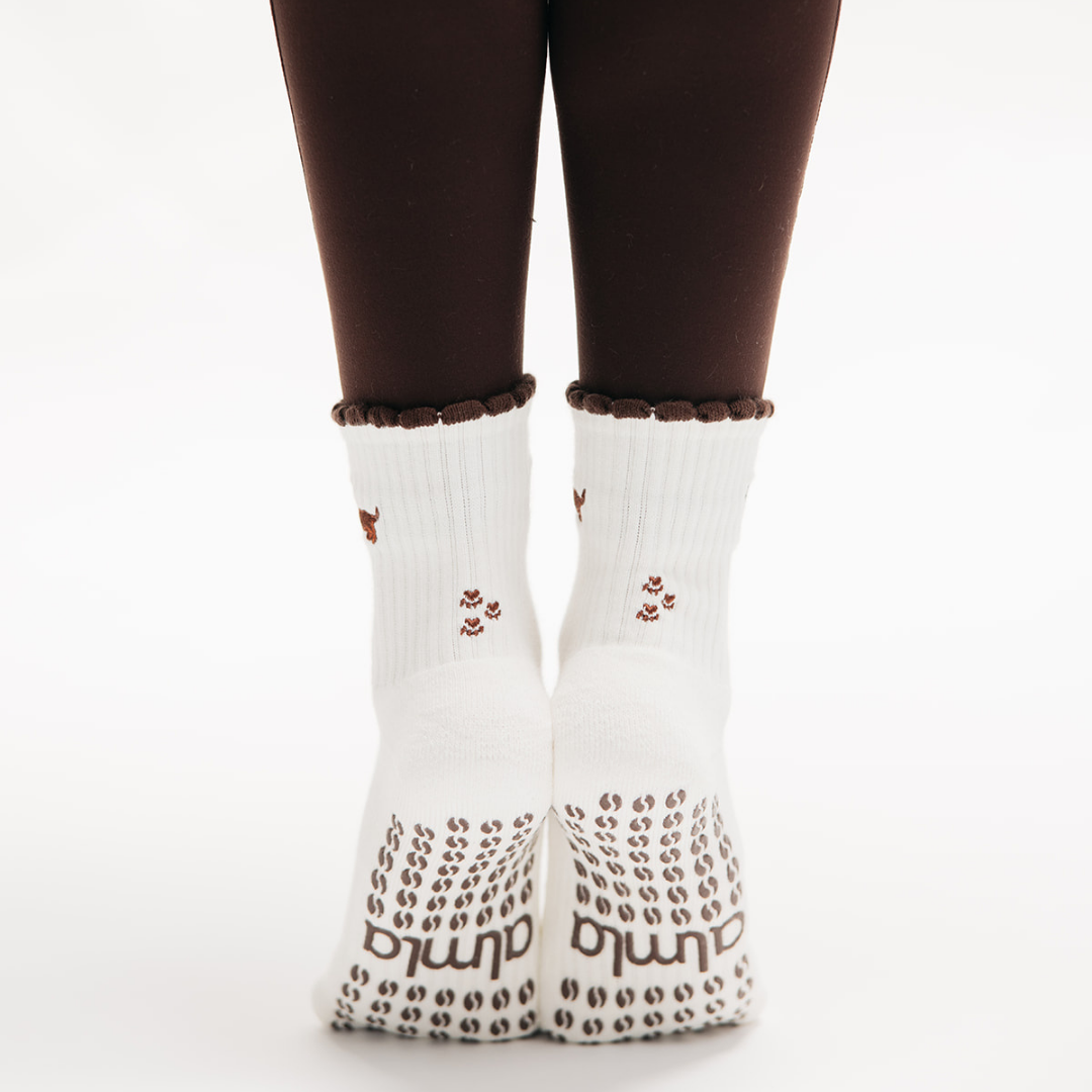The Weenie &amp; Espresso Martini Grip Sock
