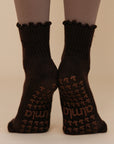 The Espresso Grip Sock