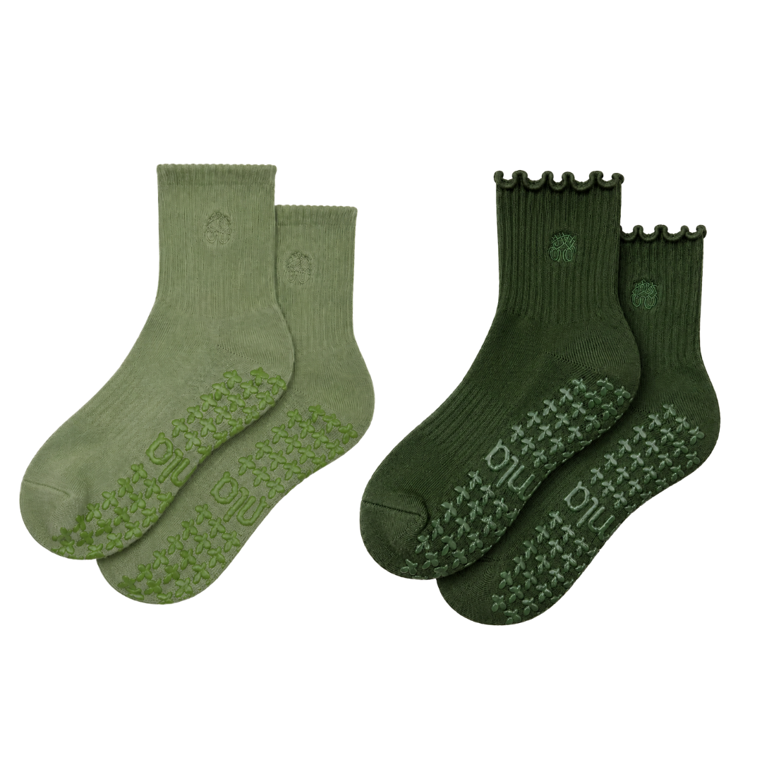 The Green Grip Sock Edit