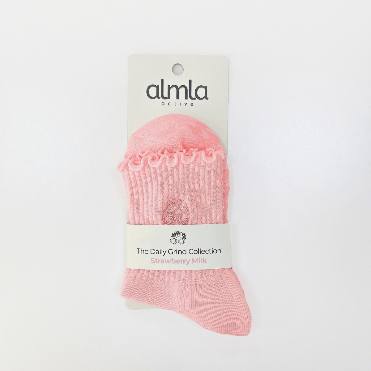 The Strawberry Milk Grip Sock