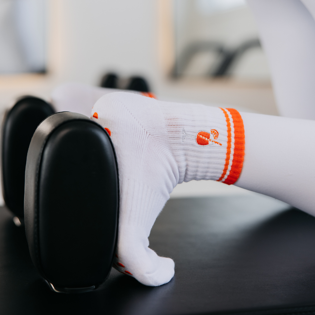 The Aperol Spritz Grip Sock